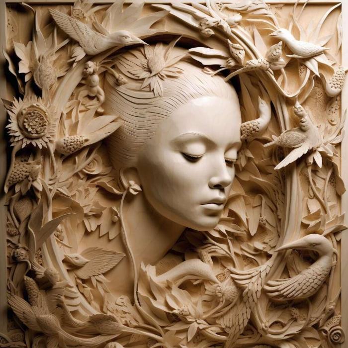 نموذج ثلاثي الأبعاد لآلة CNC 3D Art 